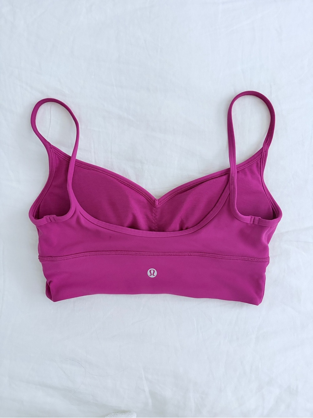 Lululemon Sweetheart Bra - Ripened Raspberry Sz 8 - Picture 2 of 3